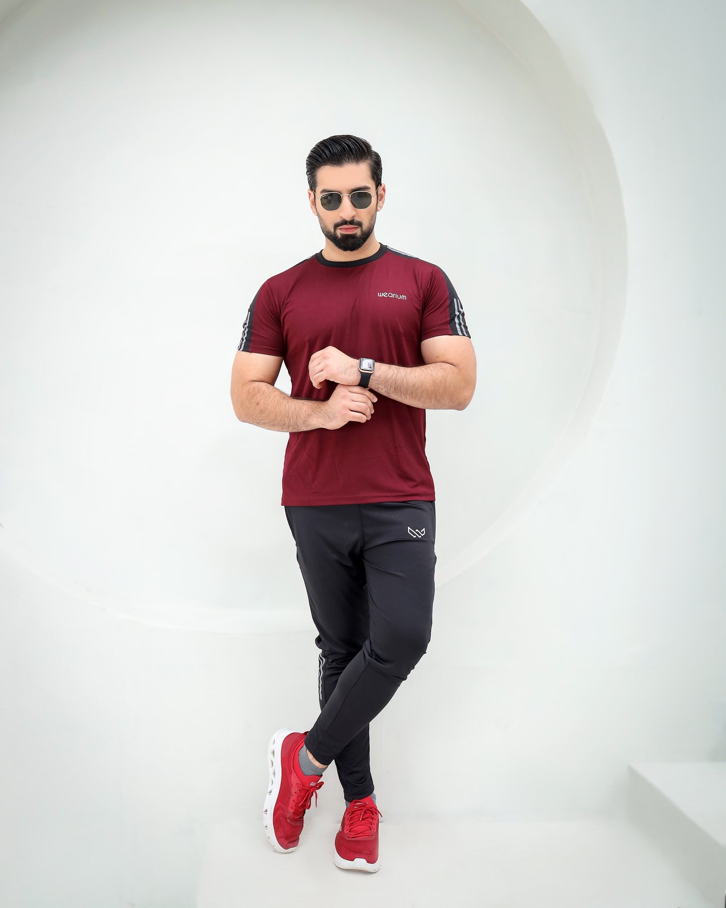 Emporio Burgundy - Dri-Fit Tracksuit