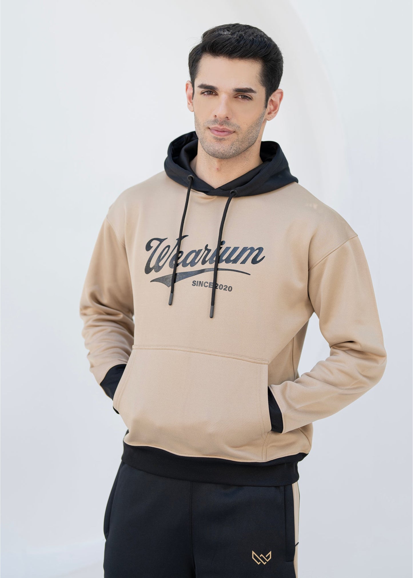 Trademark 3.0 - Tan/Black DropShoulders TS