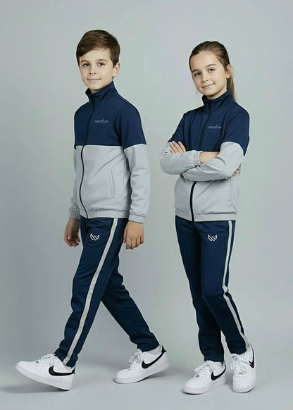 Navy Glide - Kids Winter Tracksuit