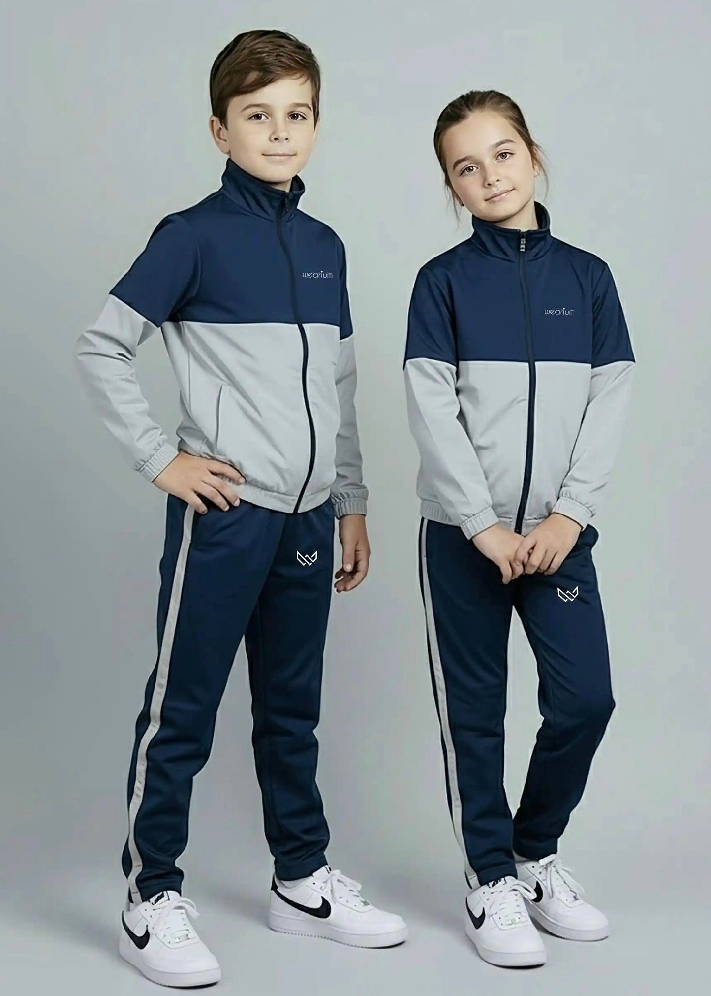 Navy Glide - Kids Winter Tracksuit